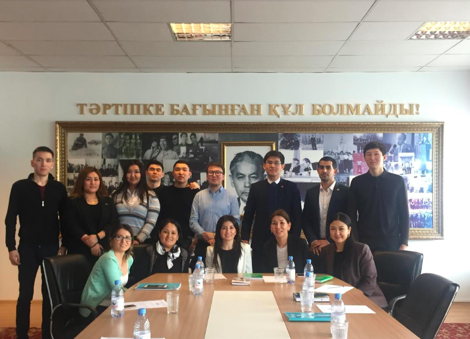 Научно-практический семинар Совета Молодых Ученых на тему: «Новое гуманитарное знание. 100 новых учебников на казахском языке» в рамках программы «Рухани Жаңғыру».